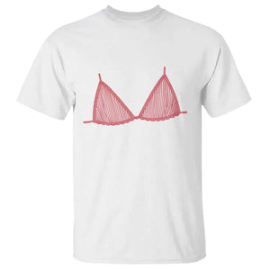 Coastal Bikini T Shirt Girls Trip Matching Beach Weekend TS14 White Print Your Wear