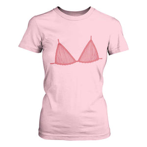 Coastal Bikini T Shirt For Women Girls Trip Matching Beach Weekend TS14 Light Pink Print Your Wear