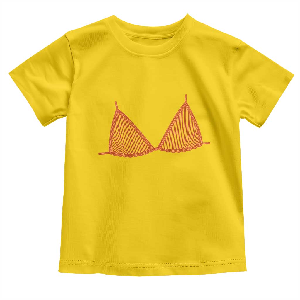Coastal Bikini Toddler T Shirt Girls Trip Matching Beach Weekend TS14 Daisy Print Your Wear