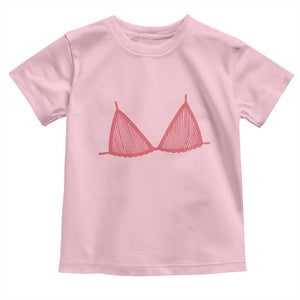 Coastal Bikini Toddler T Shirt Girls Trip Matching Beach Weekend TS14 Light Pink Print Your Wear