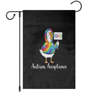 Autism Acceptance Garden Flag Accept Understand Love Support Neurodivergent TS14 Black Print Your Wear