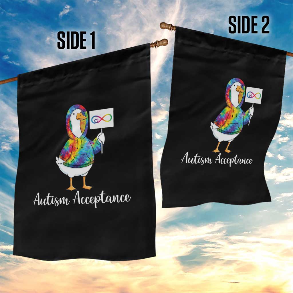 Autism Acceptance Garden Flag Accept Understand Love Support Neurodivergent TS14 Print Your Wear