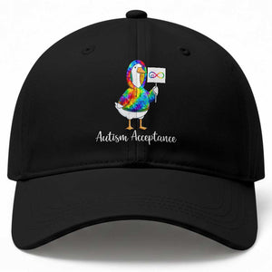 Autism Acceptance Baseball Cap Accept Understand Love Support Neurodivergent TS14 Print Your Wear