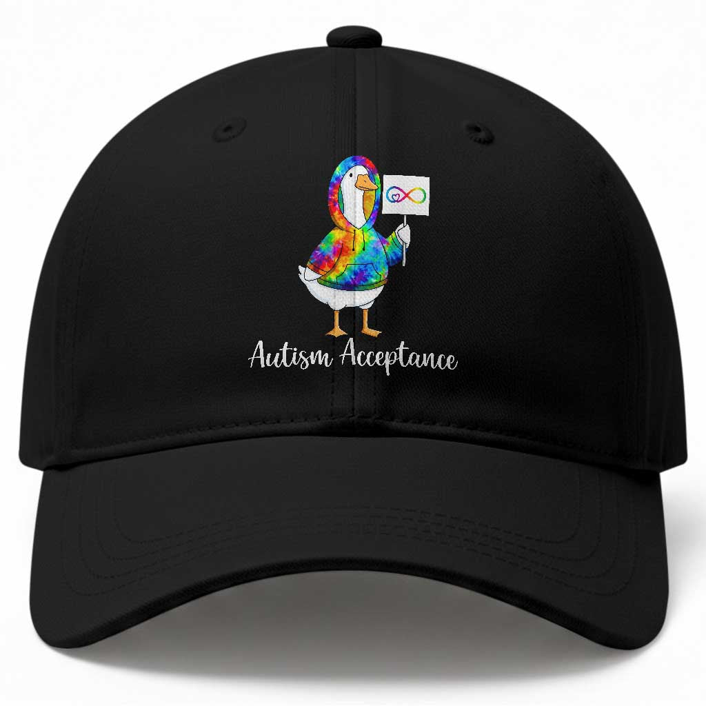 Autism Acceptance Baseball Cap Accept Understand Love Support Neurodivergent TS14 Print Your Wear