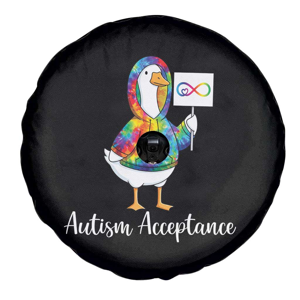 Autism Acceptance Spare Tire Cover Accept Understand Love Support Neurodivergent TS14 Print Your Wear