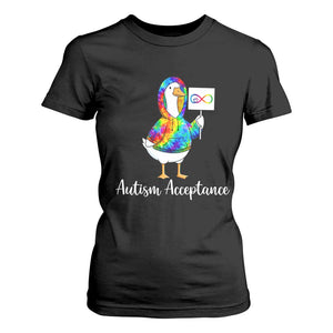 Autism Acceptance T Shirt For Women Accept Understand Love Support Neurodivergent TS14 Black Print Your Wear