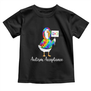 Autism Acceptance Toddler T Shirt Accept Understand Love Support Neurodivergent TS14 Black Print Your Wear
