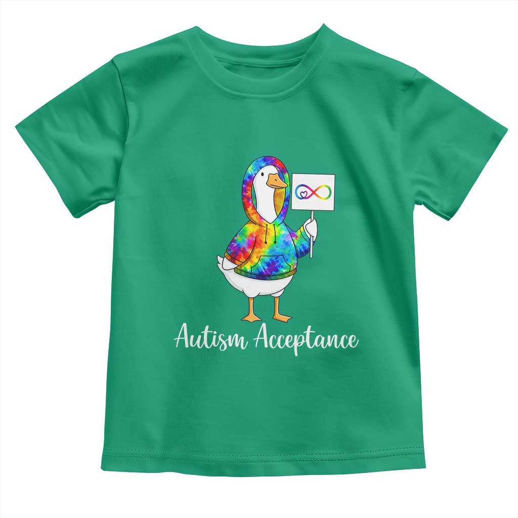 Autism Acceptance Toddler T Shirt Accept Understand Love Support Neurodivergent TS14 Irish Green Print Your Wear