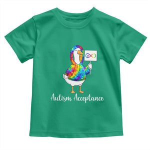 Autism Acceptance Toddler T Shirt Accept Understand Love Support Neurodivergent TS14 Irish Green Print Your Wear