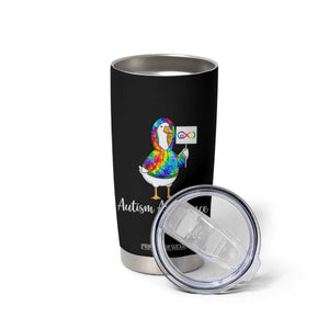 Autism Acceptance Tumbler Cup Accept Understand Love Support Neurodivergent TS14 Print Your Wear