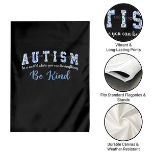 Autism Awareness Garden Flag Neurodivergent Pride Infinity Symbol Support TS14 Print Your Wear