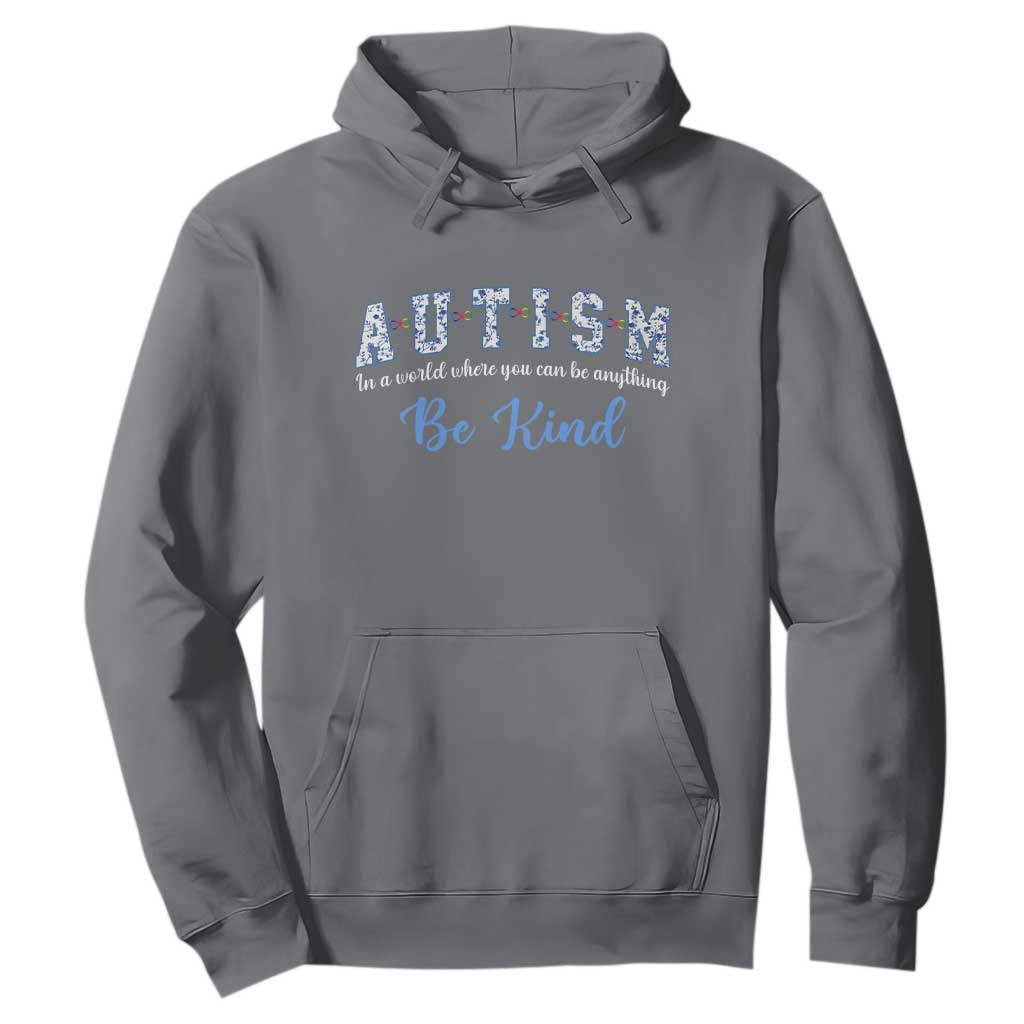 Autism Awareness Hoodie Neurodivergent Pride Infinity Symbol Support TS14 Charcoal Print Your Wear