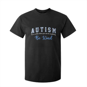 Autism Awareness T Shirt For Kid Neurodivergent Pride Infinity Symbol Support TS14 Black Print Your Wear