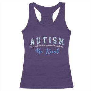 Autism Awareness Racerback Tank Top Neurodivergent Pride Infinity Symbol Support TS14 Purple Print Your Wear
