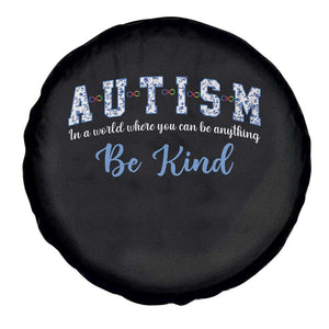 Autism Awareness Spare Tire Cover Neurodivergent Pride Infinity Symbol Support TS14 Print Your Wear