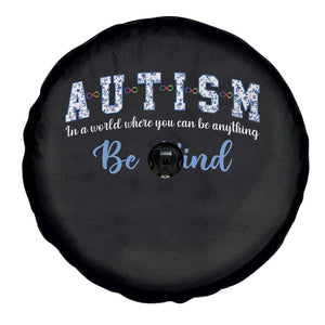 Autism Awareness Spare Tire Cover Neurodivergent Pride Infinity Symbol Support TS14 Print Your Wear