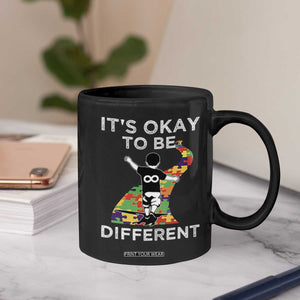 Autism Acceptance Coffee Mug It's Okay To Be Different TS14 Print Your Wear