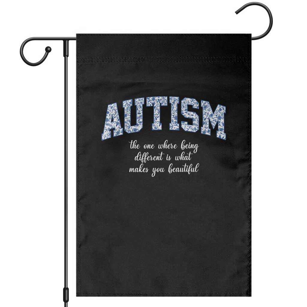 Autism Acceptance Garden Flag Autistic Acceptance Inspirational TS14 Black Print Your Wear