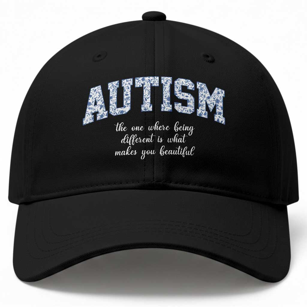 Autism Acceptance Baseball Cap Autistic Acceptance Inspirational TS14 Print Your Wear