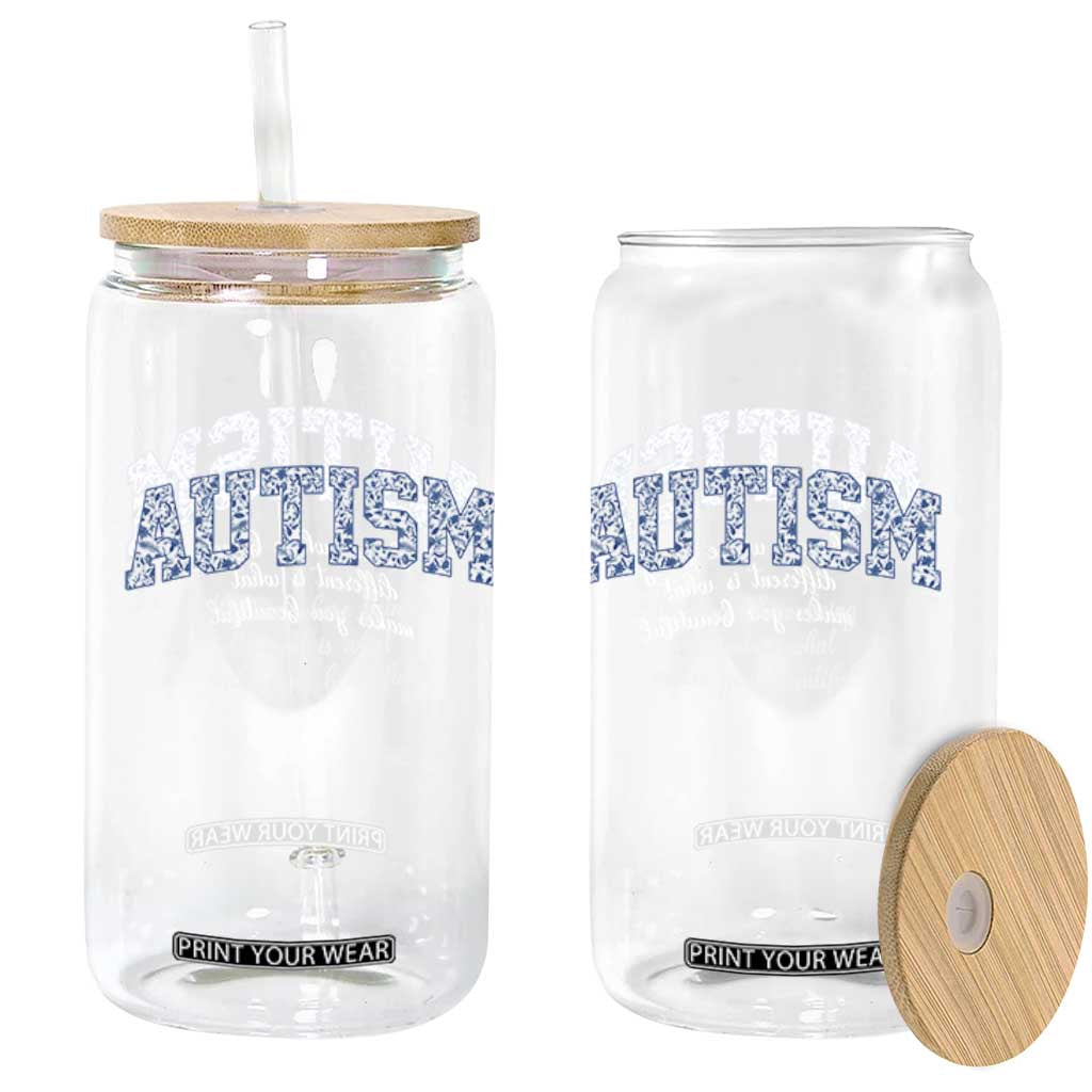 Autism Acceptance Glass Can Autistic Acceptance Inspirational TS14 Print Your Wear
