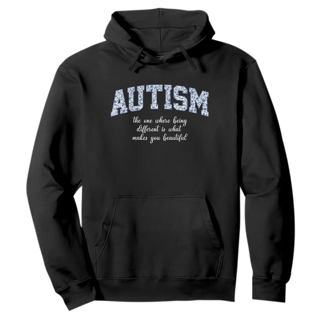 Autism Acceptance Hoodie Autistic Acceptance Inspirational TS14 Black Print Your Wear