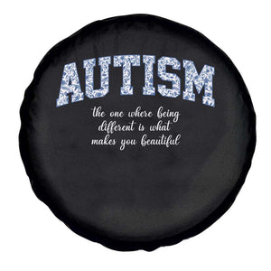 Autism Acceptance Spare Tire Cover Autistic Acceptance Inspirational TS14 Print Your Wear