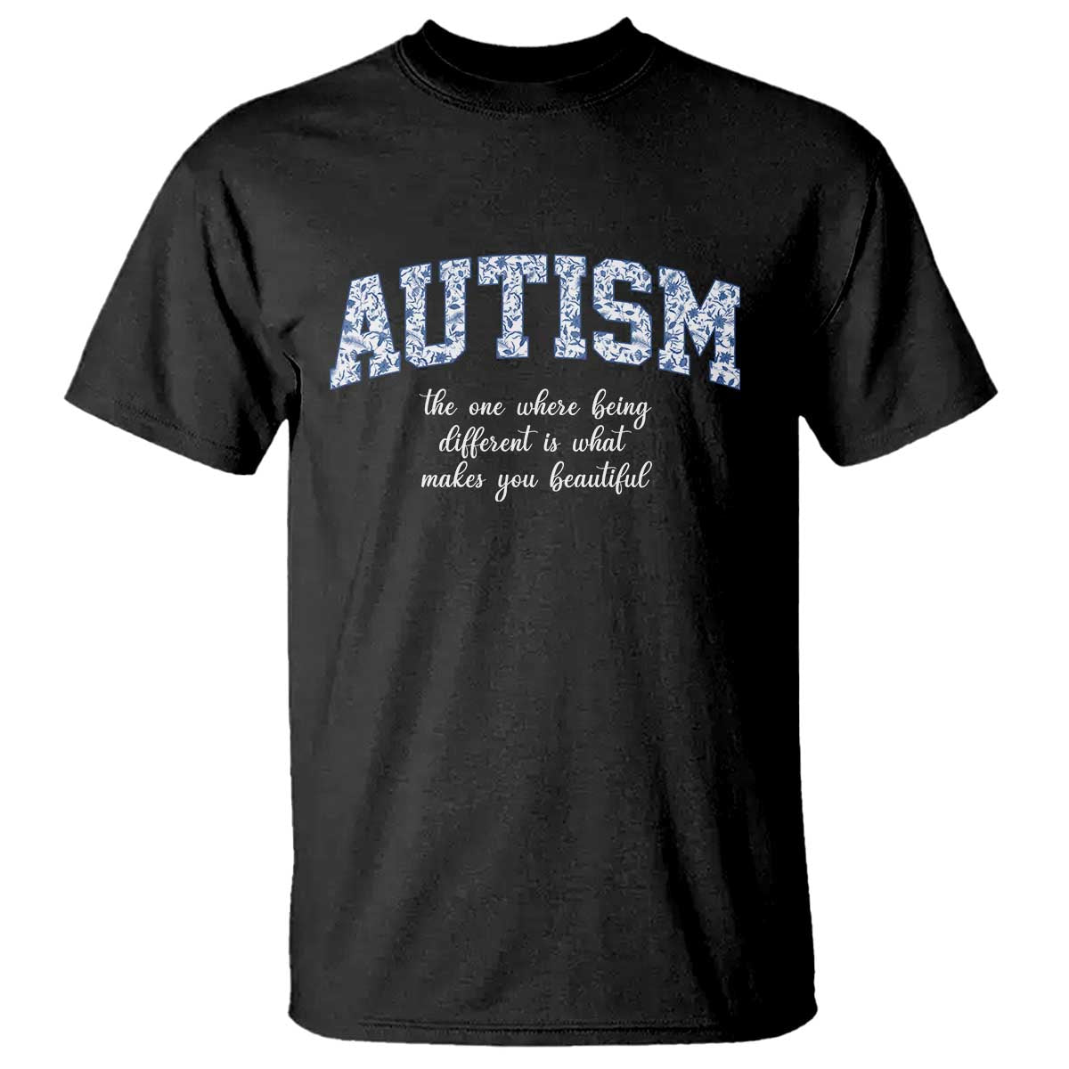 Autism Acceptance T Shirt Autistic Acceptance Inspirational TS14 Black Print Your Wear