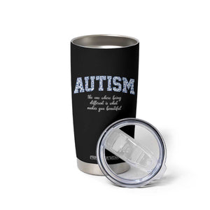 Autism Acceptance Tumbler Cup Autistic Acceptance Inspirational TS14 Print Your Wear