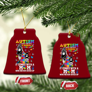 Autism Acceptance Ceramic Ornament Doesn't Come with a Manual Autism Mom TS14 Print Your Wear