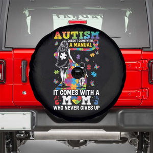 Autism Acceptance Spare Tire Cover Doesn't Come with a Manual Autism Mom TS14 Black Print Your Wear