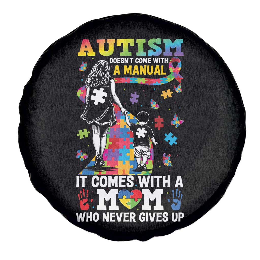 Autism Acceptance Spare Tire Cover Doesn't Come with a Manual Autism Mom TS14 Print Your Wear