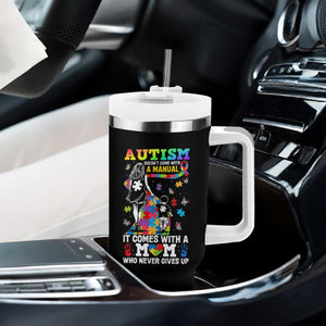 Autism Acceptance Tumbler With Handle Doesn't Come with a Manual Autism Mom TS14 Print Your Wear