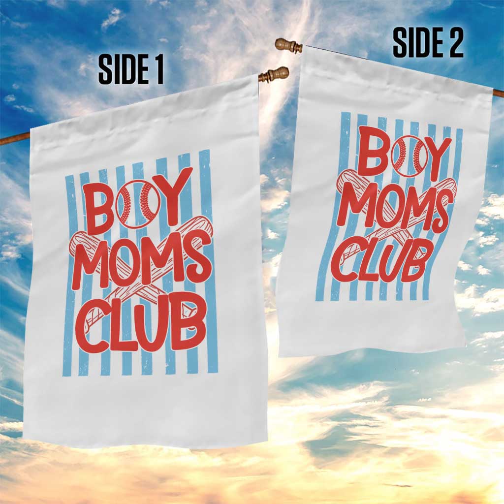 Boy Moms Club Garden Flag Funny Motherhood Baseball Gift For Mom TS14 Print Your Wear
