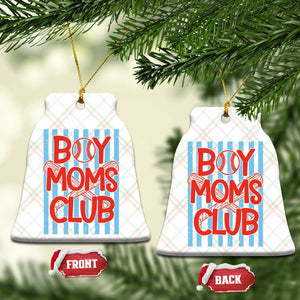 Boy Moms Club Ceramic Ornament Funny Motherhood Baseball Gift For Mom TS14 Print Your Wear