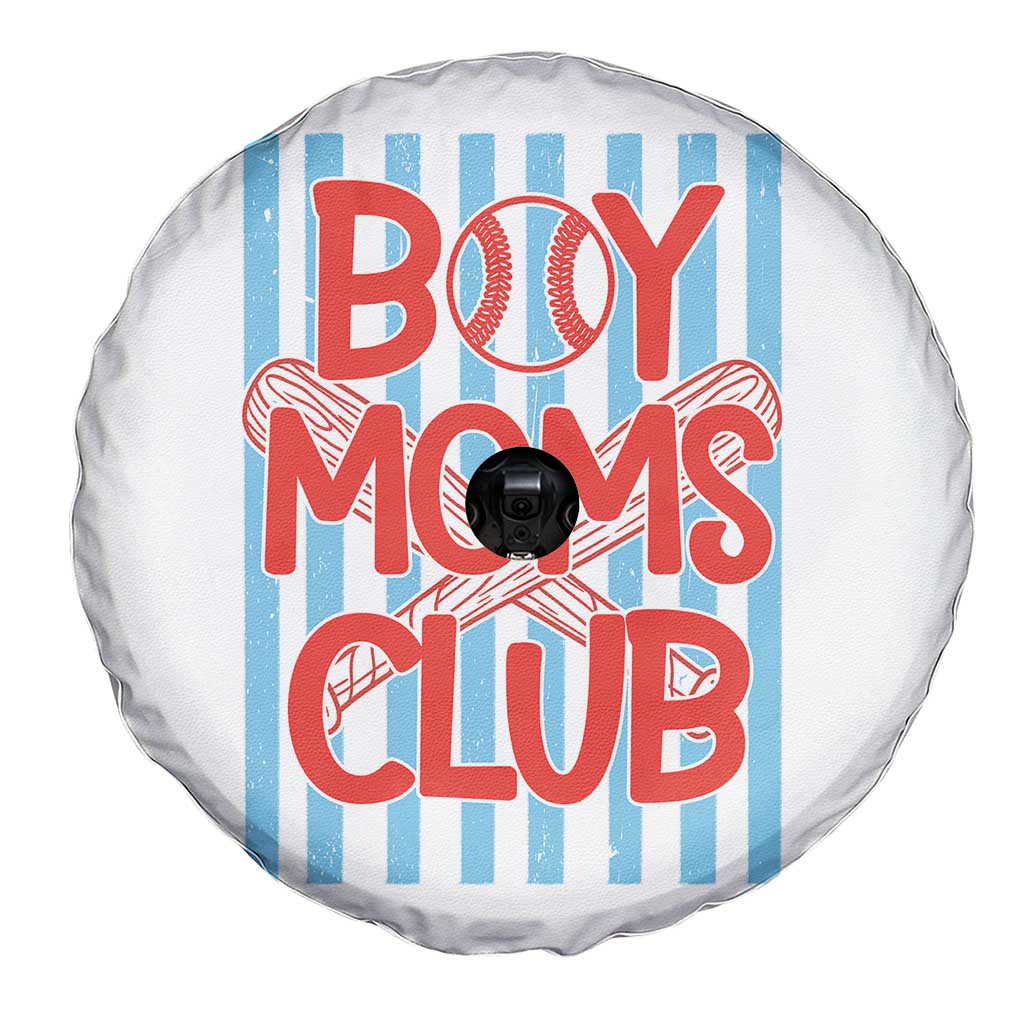 Boy Moms Club Spare Tire Cover Funny Motherhood Baseball Gift For Mom TS14 Print Your Wear