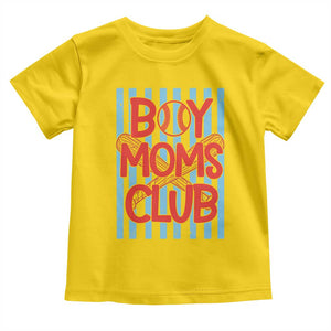 Boy Moms Club Toddler T Shirt Funny Motherhood Baseball Gift For Mom TS14 Daisy Print Your Wear