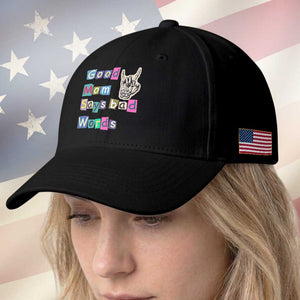 Good Moms Say Bad Words Baseball Cap Funny Sarcastic Mom Mother’s Day Gift TS14 Print Your Wear