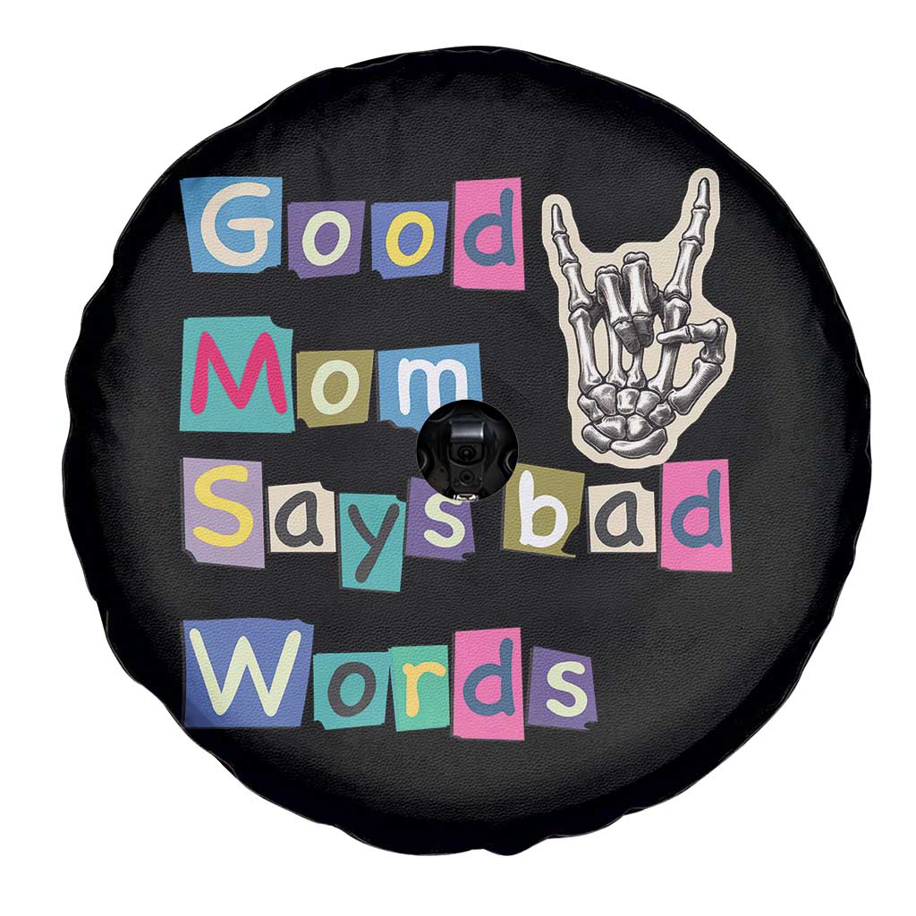 Good Moms Say Bad Words Spare Tire Cover Funny Sarcastic Mom Mother’s Day Gift TS14 Print Your Wear