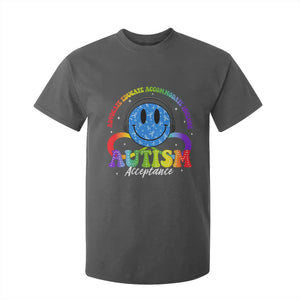 Autism Acceptance T Shirt For Kid - Special Education Teacher Kids Neurodiversity Awareness TS14 Dark Heather Print Your Wear