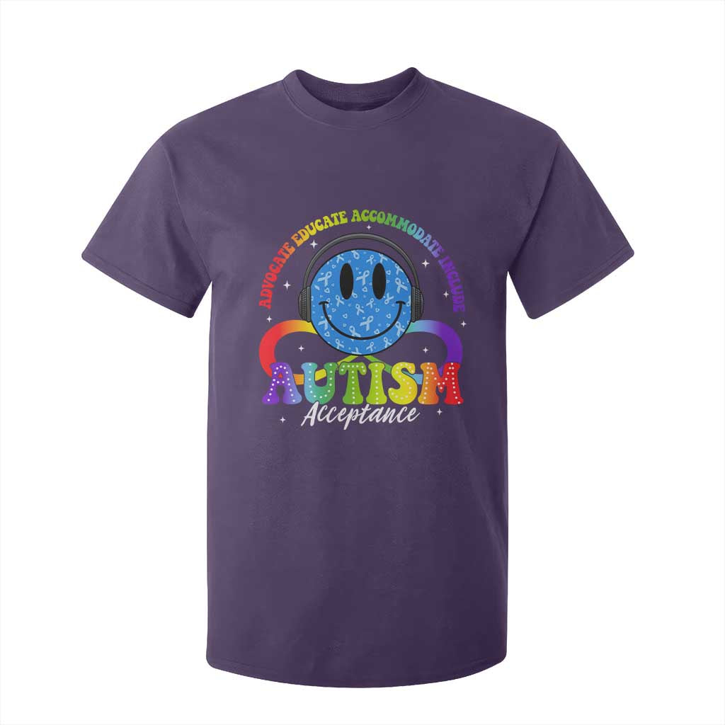 Autism Acceptance T Shirt For Kid - Special Education Teacher Kids Neurodiversity Awareness TS14 Purple Print Your Wear