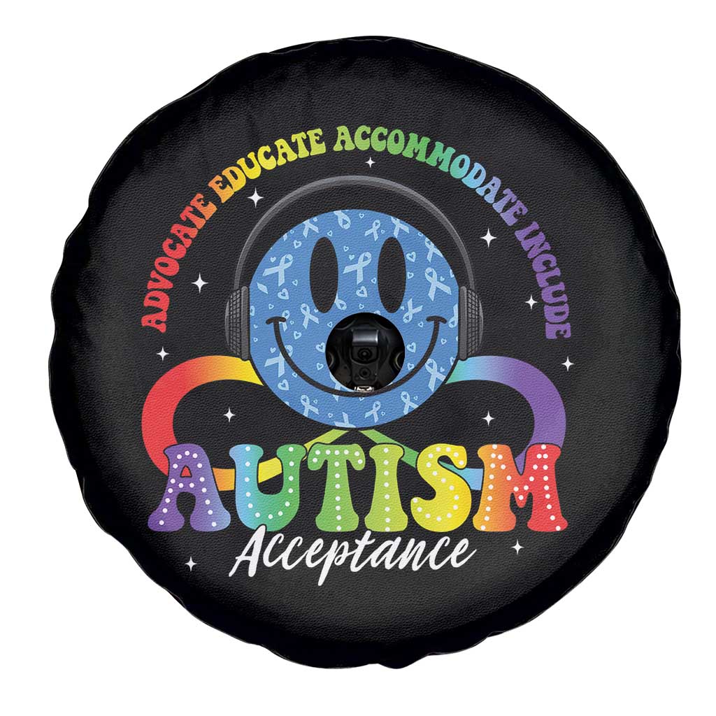 Autism Acceptance Spare Tire Cover Acceptance Special Education Teacher Kids TS14 Print Your Wear
