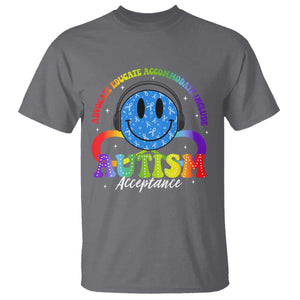 Autism Acceptance T Shirt Acceptance Special Education Teacher Kids TS14 Charcoal Print Your Wear