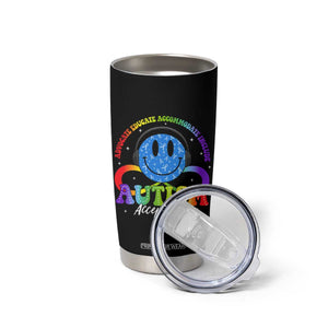 Autism Acceptance Tumbler Cup Acceptance Special Education Teacher Kids TS14 Print Your Wear