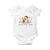 Funny Hot Dog Ghost Halloween Baby Onesie Bad Day To Be A Hotdog TS14 White Print Your Wear