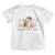 Funny Hot Dog Ghost Halloween Toddler T Shirt Bad Day To Be A Hotdog TS14 White Print Your Wear