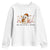 Funny Hot Dog Ghost Halloween Youth Sweatshirt Bad Day To Be A Hotdog TS14 White Print Your Wear