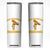 Cute Chanterelle Mushroom Cottagcore Skinny Tumbler Funny Can't Breathalyze Mushrooms TS14 White Print Your Wear