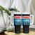 Paws Parody Tumbler With Handle Otter Chasing Bass Fish Ocean TS14 Print Your Wear