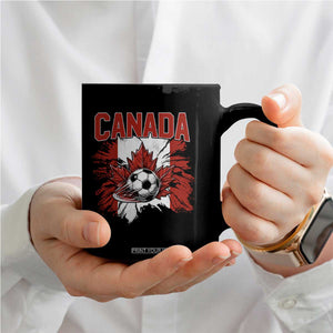 Canada Soccer Fan Coffee Mug Canadian Football Game Day Suppoter