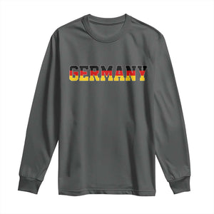 Germany Deutschland German Flag Long Sleeve Shirt